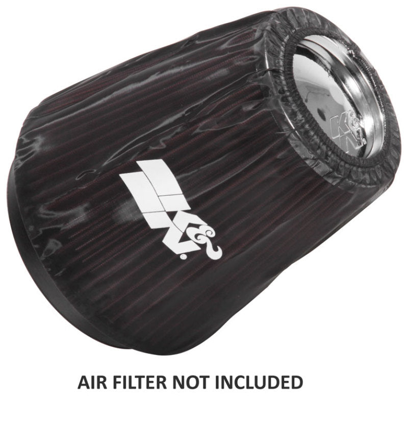 K&N Engineering Black Drycharger Round Tapered Air Filter Wrap - Part RF-1041DK