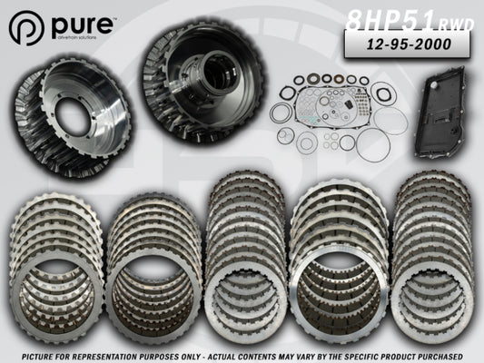 Pure Drivetrain Solutions 8HP51 High Performance Transmission Hard Parts Kit – Stage 2 for RWD Vehicles