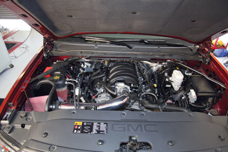 K&N 77 Series Performance Cold Air Intake Kit for 2014-2016 Chevrolet Silverado and GMC Sierra 1500 4.3L V6 by K&N Engineering Part 77-3085KP