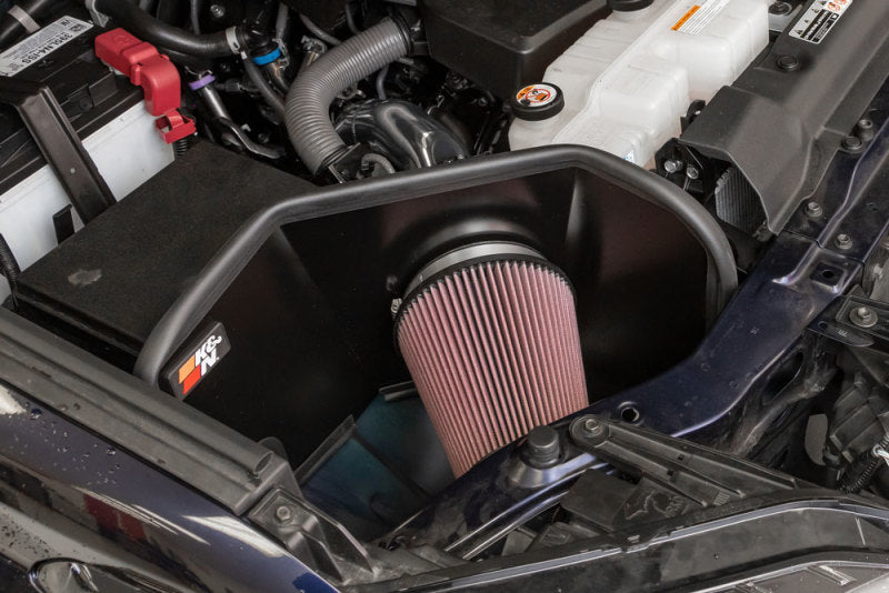 K&N Engineering 77-9042KP Cold Air Intake System for 2022-2023 Toyota Tundra V6-3.5L F/I