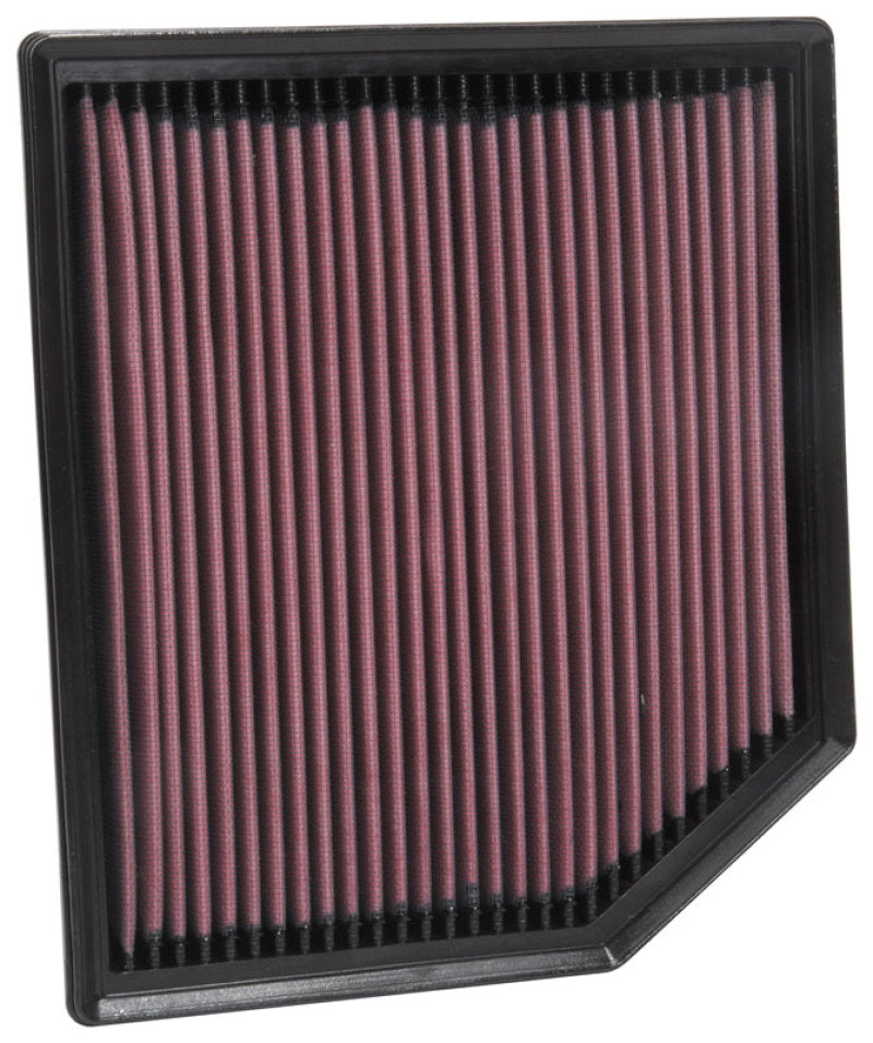 K&N Engineering Part 33-5077 High-Flow Reusable Air Filter for Jeep Grand Cherokee and Dodge Durango
