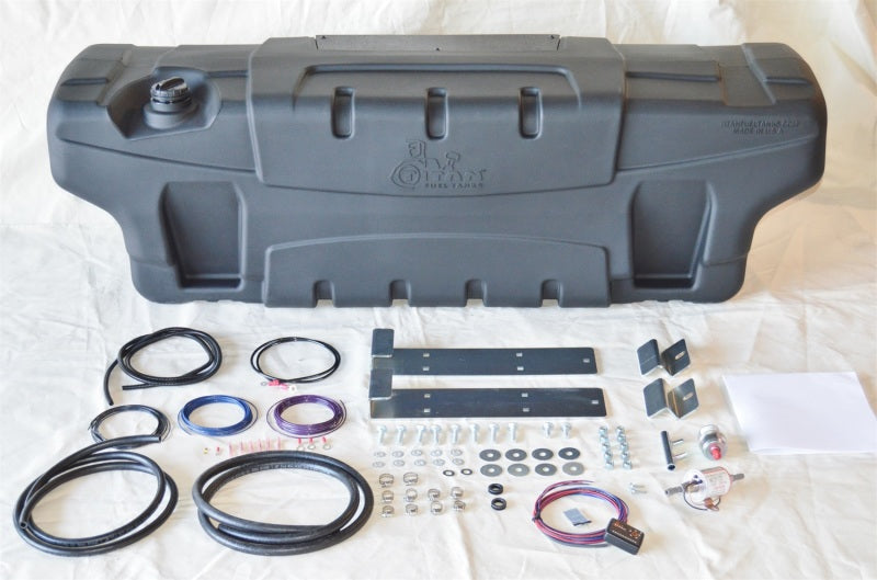 Titan Fuel Tanks Universal 50 Gallon Travel Trekker Auxiliary Diesel Fuel System with Electronic Controller
