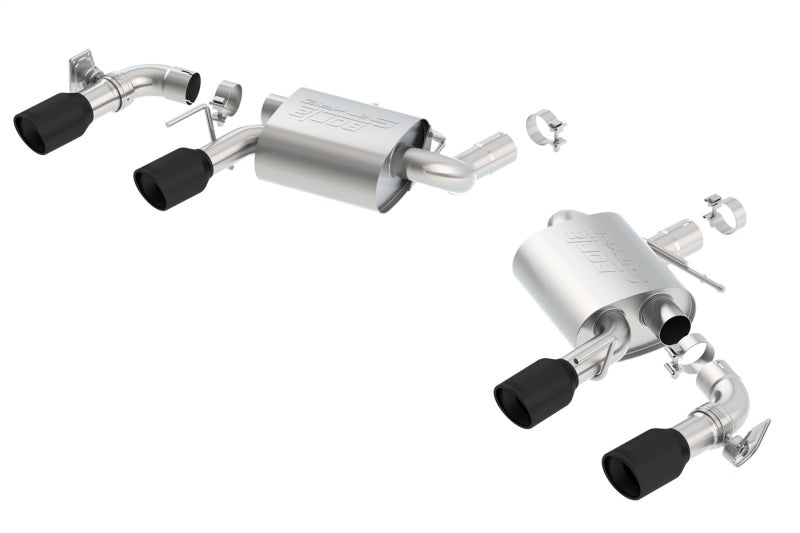 Borla S-Type Axle-Back Exhaust System for 2016-2024 Chevrolet Camaro SS and LT1 with Dual Mode Valves Part #11924CB