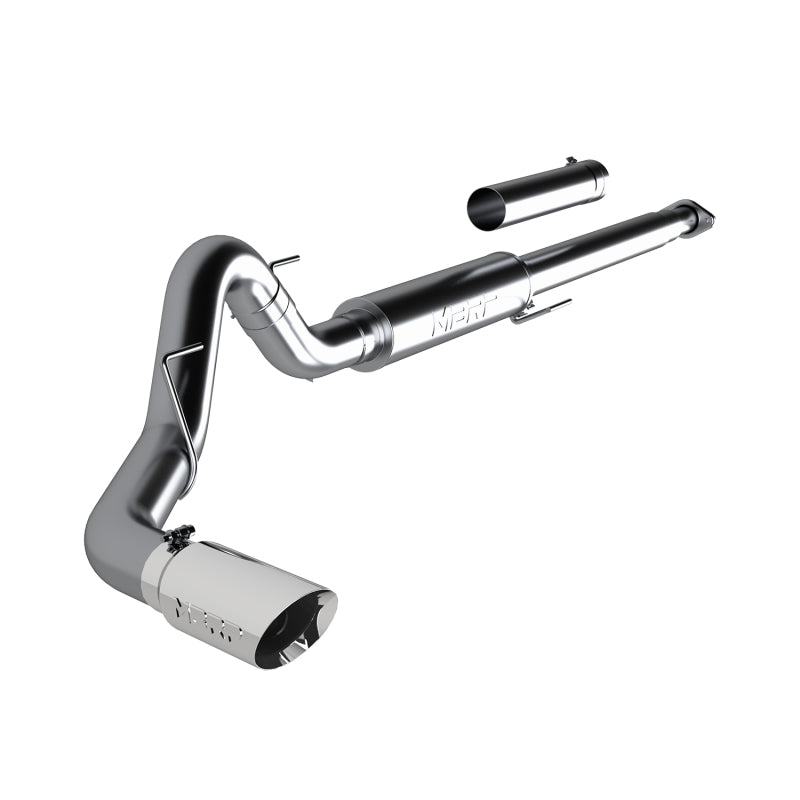 MBRP Armor Pro Series 4-inch Cat Back Exhaust System for 2015-2016 Ford F-150 with 2.7L/3.5L EcoBoost - Single Side Exit, T304 Stainless Steel
