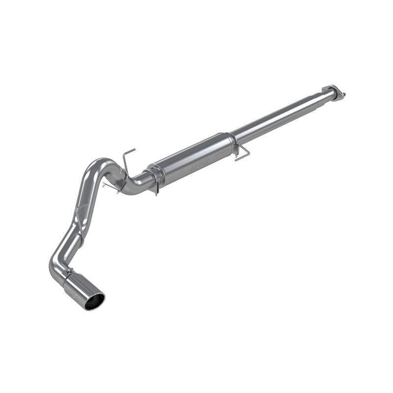 MBRP Armor Lite Series Cat Back Exhaust System for 2015-2016 Ford F-150 with 2.7L / 3.5L EcoBoost - Single Side Exit, 4 Inch Diameter, Aluminum Tip