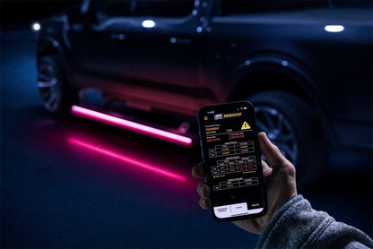 AMP Research PowerStep Vision Lighted Electric Running Boards for 2021-2025 Ford F-150 SuperCrew by AMP Research Part #96152-01A
