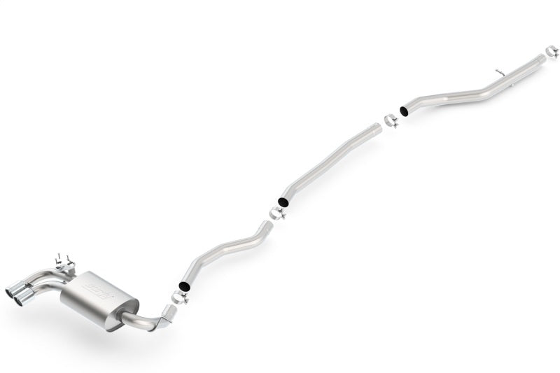 Borla S-Type Cat-Back Exhaust System for 2012-2016 BMW 328i and 2014-2016 BMW 428i – 2.0L 4-Cylinder Rear Wheel Drive