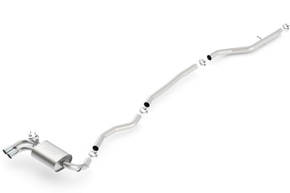 Borla S-Type Cat-Back Exhaust System for 2012-2016 BMW 328i and 2014-2016 BMW 428i – 2.0L 4-Cylinder Rear Wheel Drive
