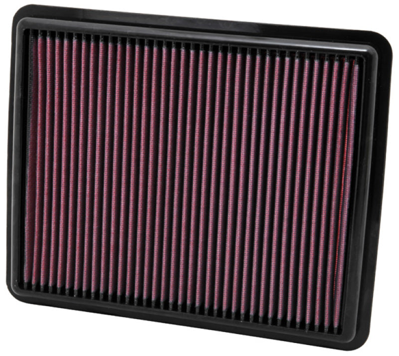 K&N Engineering Replacement Air Filter Part 33-2448 for Kia Sorento, Hyundai Santa Fe, Hyundai Sonata, and Kia Optima