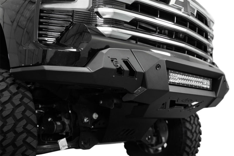 Addictive Desert Designs Black Label Front Bumper for 2022-2023 Chevrolet Silverado 1500