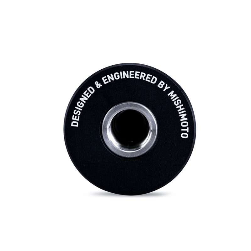 Mishimoto Weighted Grip Shift Knob - Black / Black - Part Number MMSK-BMXBKBK