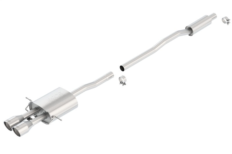 Borla 07-14 Mini Cooper S Cat-Back Exhaust System with Dual Tips and 4-Inch Stainless Steel Outlets