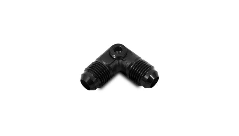 Vibrant -6AN to -6AN Male 90 Degree Union Adapter Fitting with 1/8 Inch NPT Port