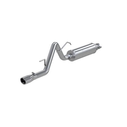 MBRP Armor Plus Series Cat Back Exhaust System for Jeep Liberty 2005-2007 with 2.5 inch T409 Stainless Steel and 3.75 inch Oval Tip