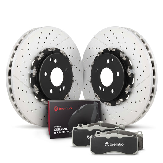 Brembo OE Front Disc Brake Kit for Nissan GT-R (2011-2015) – High Carbon Cast Iron with Pillar Venting Technology