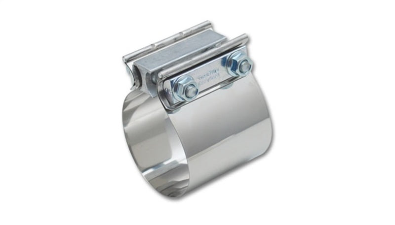 Vibrant Easy Seal Stainless Steel Exhaust Sleeve Butt Joint Clamp for 2.25-inch OD Tubing