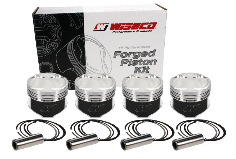 Wiseco K597M855 Professional Series Forged Racing Pistons for Mitsubishi 4G63 Engines 85.50mm Bore