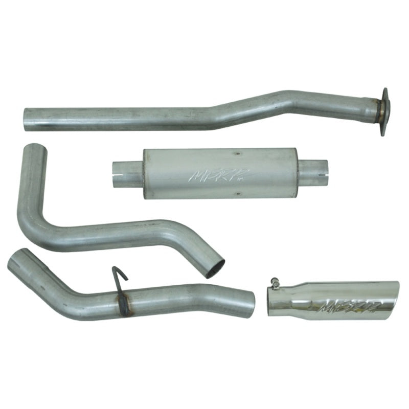 MBRP Armor Lite Series Cat Back Exhaust System for Ford Ranger 2001-2006, 2.5-inch Single Side Exit with 3.5-inch Tip