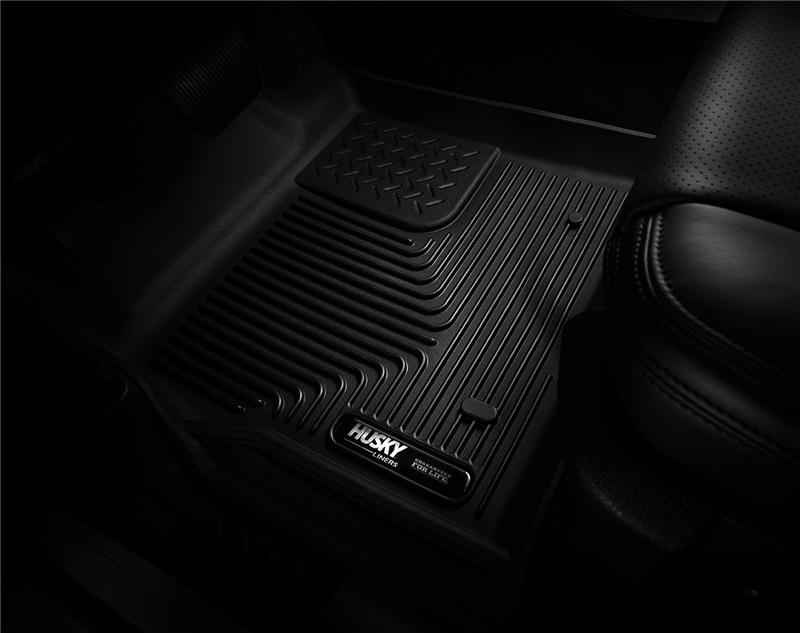 Husky Liners 09-14 Dodge Ram/Ram Quad Cab X-Act Contour Black Front Floor Liners