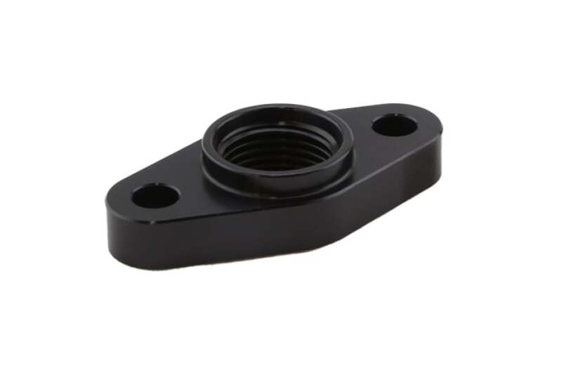 Turbosmart Billet Turbo Drain Adapter with Silicon O-Ring – 52mm Mounting Holes, T3/T4 Style Fit