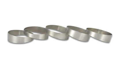 Vibrant 3-inch Outer Diameter Titanium Pie Cuts Set of 5 – Lightweight and Durable Performance Automotive Exhaust Components