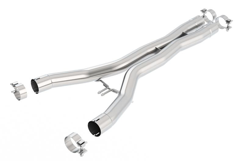 Borla 60548 X-Pipe for 2014-2019 Chevrolet Corvette Stingray, Grand Sport, Z06 - 2.75 inch Performance Exhaust Merge Pipe