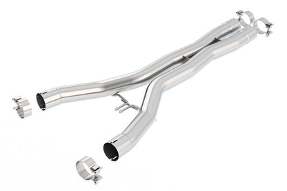 Borla 60548 X-Pipe for 2014-2019 Chevrolet Corvette Stingray, Grand Sport, Z06 - 2.75 inch Performance Exhaust Merge Pipe
