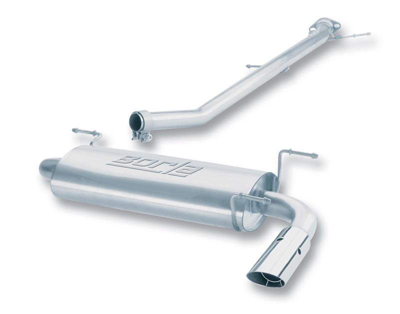 Borla S-Type Cat-Back Exhaust System for 1990-1997 Mazda Miata MX-5 NA 1.6L/1.8L