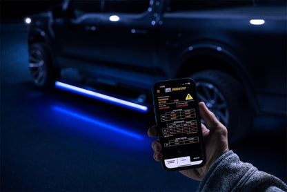 AMP Research PowerStep Vision Lighted Electric Running Boards for 2021-2025 Ford F-150 SuperCrew by AMP Research Part #96152-01A