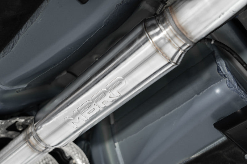 MBRP Armor Pro Series 2022+ Subaru WRX 3-Inch Cat-Back Dual Split Rear Exhaust System with Carbon Fiber Tips
