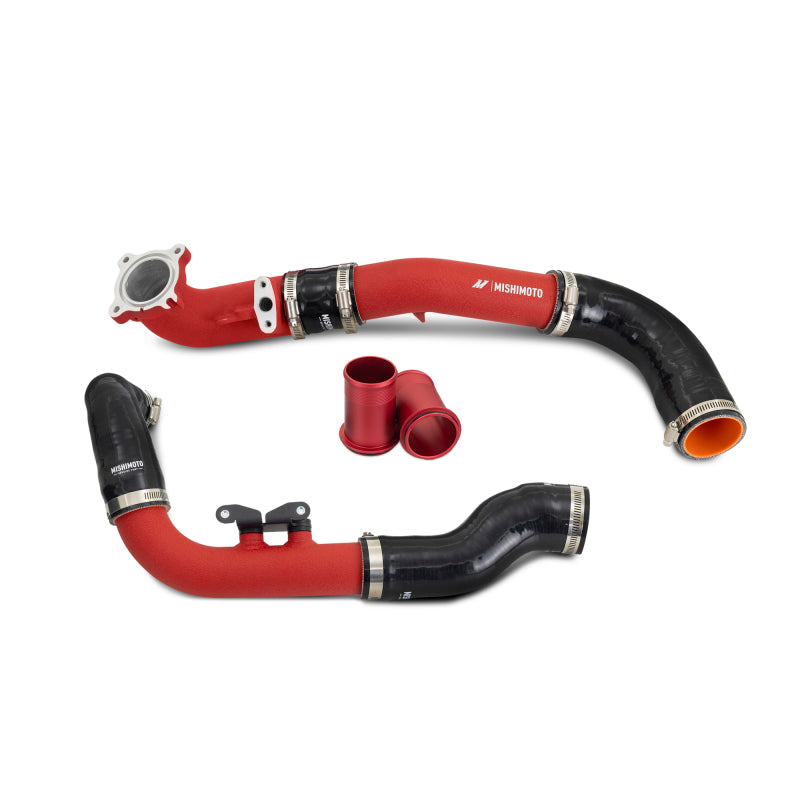 Mishimoto Intercooler Pipe Kit for Toyota GR Corolla 2023+ – Wrinkle Red | Part MMICP-GRC-23RD