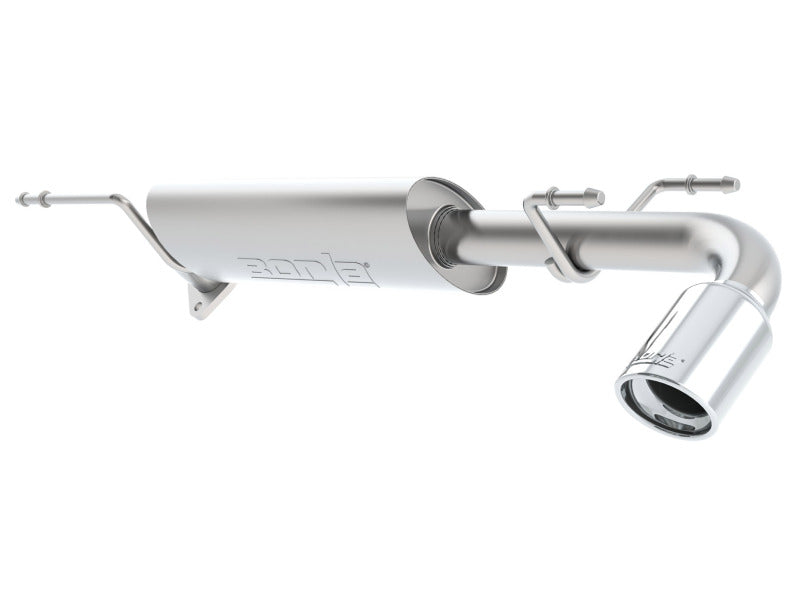 Borla Performance Industries 11843 S-Type Axle-Back Exhaust System for 2013-2016 Subaru Impreza and 2013-2015 XV Crosstrek, 2.0L AWD, Single Right Rear Exit