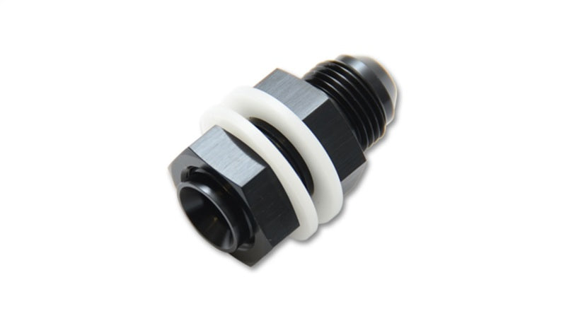 Vibrant -16AN Fuel Cell Bulkhead Adapter Fitting with PTFE Washers and Nut