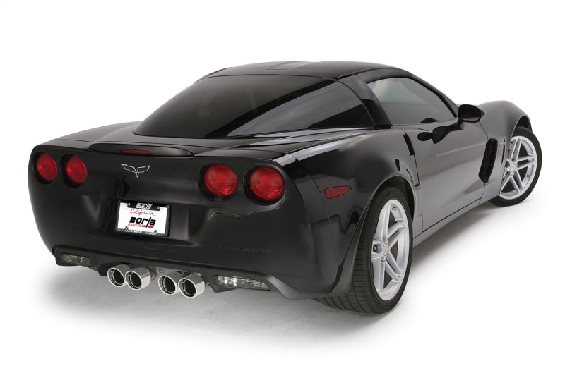 Borla ATAK Axle-Back Exhaust System for 2006-2013 Chevrolet Corvette Z06/ZR1 6.2L/7.0L V8
