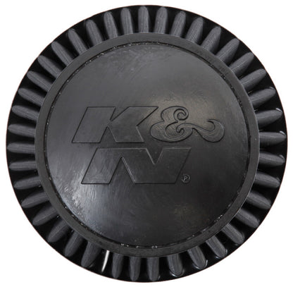 K&N Engineering RU-3102HBK Black Universal Round Tapered Air Filter – 6 Inch Flange Diameter
