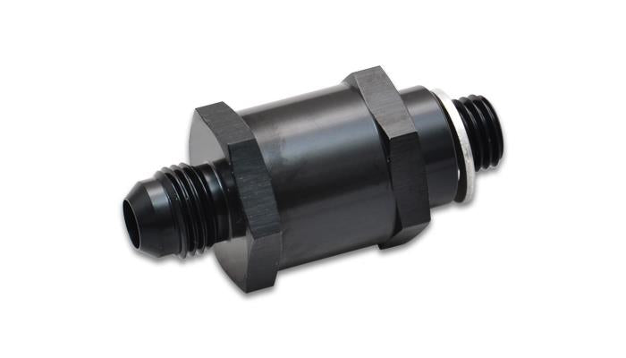 Vibrant Performance EFI Fuel Pump Check Valve -8AN Male Flare to 12mm x 1.5 Metric