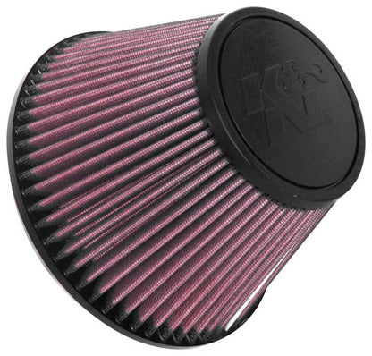 K&N Engineering Universal Clamp-On Air Filter 6 inch Flange, 7.5 inch Body, 4.5 inch Top, 5 inch Height - Fits BMW, Chevrolet, Chrysler Vehicles