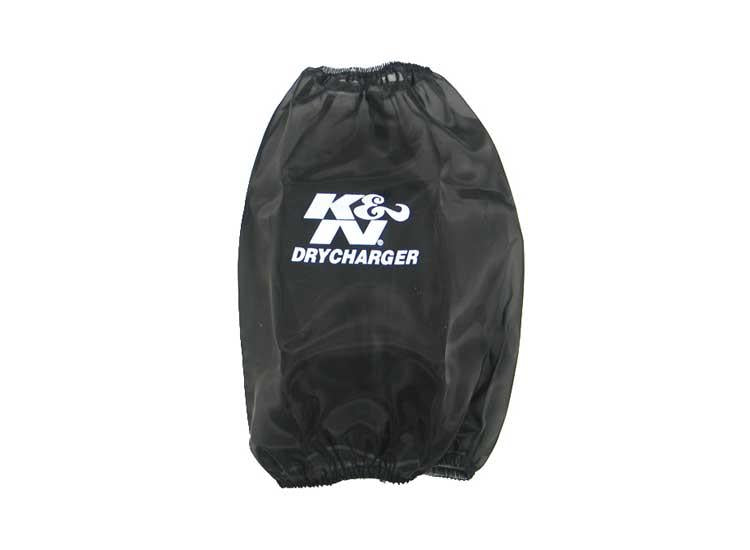 K&N Engineering Black Drycharger Round Tapered Air Filter Wrap - Part RF-1041DK