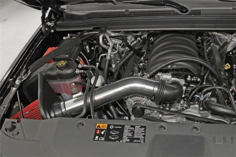 Spectre 14-15 GM Silverado/Sierra V8-5.3L F/I Air Intake Kit – Polished Aluminum with Reusable Filter
