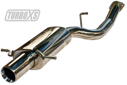 Turbo XS Axle Back Muffler Assembly for 2002-2007 Subaru WRX/STi with 4-Inch Polished Stainless Tip