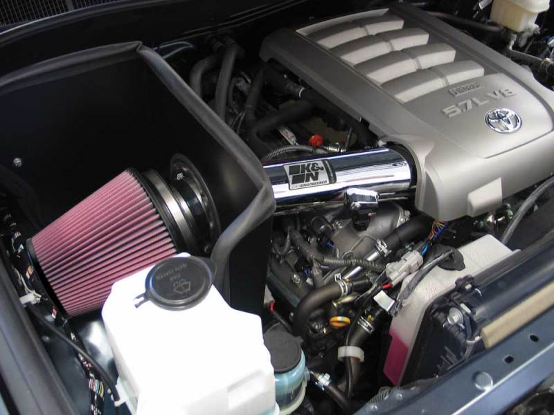 K&N Engineering 77-9031-1KP Cold Air Intake System for 2008-2011 Toyota Tundra V8-5.7L