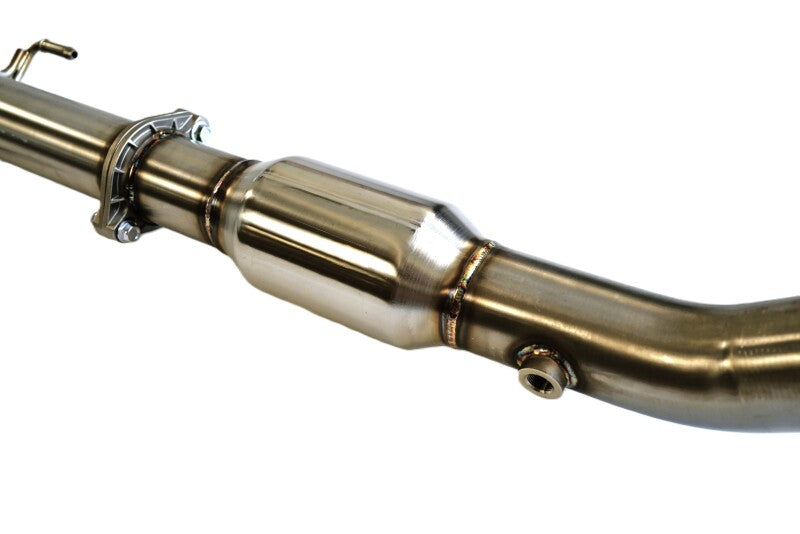Invidia 2022+ Toyota GR Corolla Front Pipe with High Flow Catalytic Converter