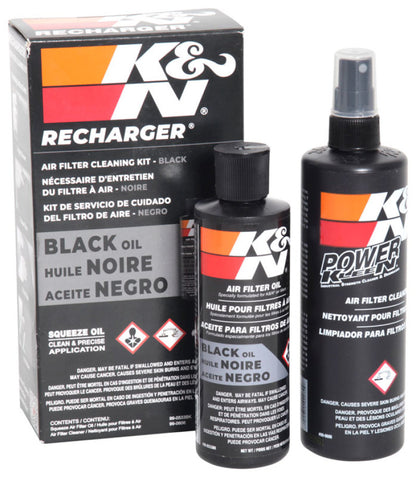 K&N Engineering Recharger Kit 99-5050BK for Oiled Cotton Air Filters