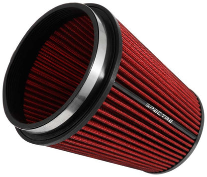 Spectre HPR9891 High Performance Racing Conical Air Filter – 6 Inch Flange, Red