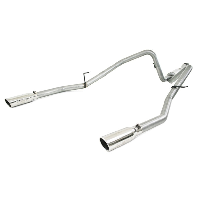 MBRP S5234AL Armor Lite Series 2.5-Inch Cat Back Exhaust System for Ford F-150 2011-2012 with Dual Split Rear Exit