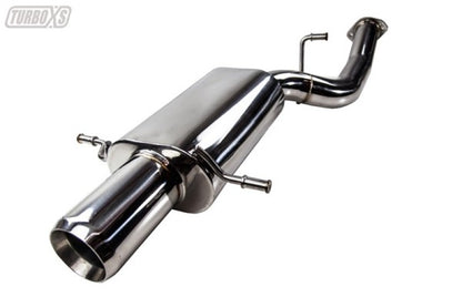 Turbo XS Axle Back Muffler Assembly for 2002-2007 Subaru WRX/STi with 4-Inch Polished Stainless Tip