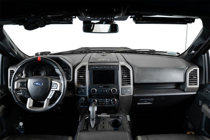 Addictive Desert Designs 15-20 Ford F-150 & Raptor Center Console Molle Panels - Full Set