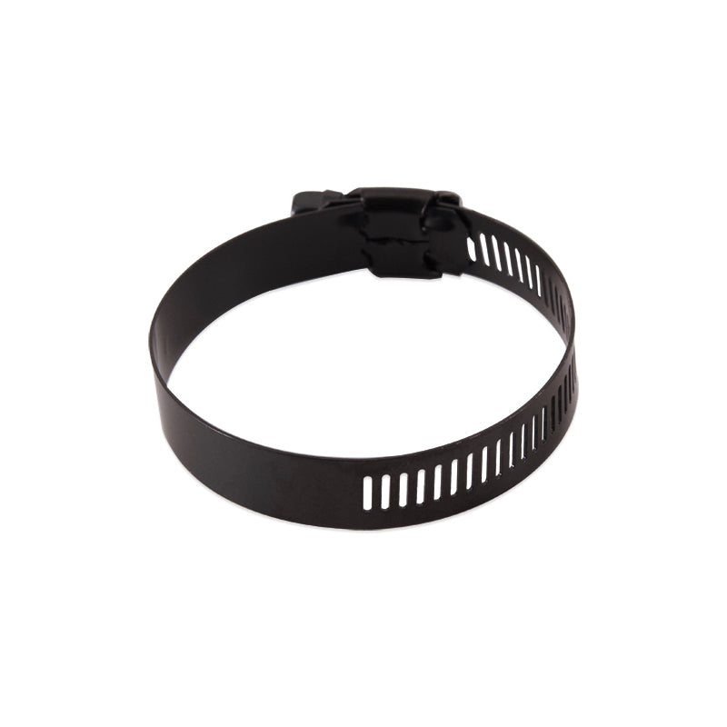 Mishimoto High-Torque Worm Gear Clamp 1.06in.-2.01in. (27mm-51mm) - Pack of 10, Black