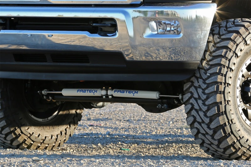 Fabtech 14-18 Ram 2500/3500 Dual Steering Stabilizer System with Performance Shocks