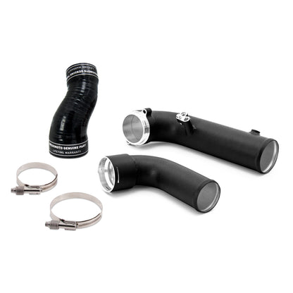 Mishimoto 2020+ Toyota GR Supra Charge Pipe Kit - Micro-Wrinkle Black